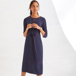 Boden Addie Navy Blue Dress